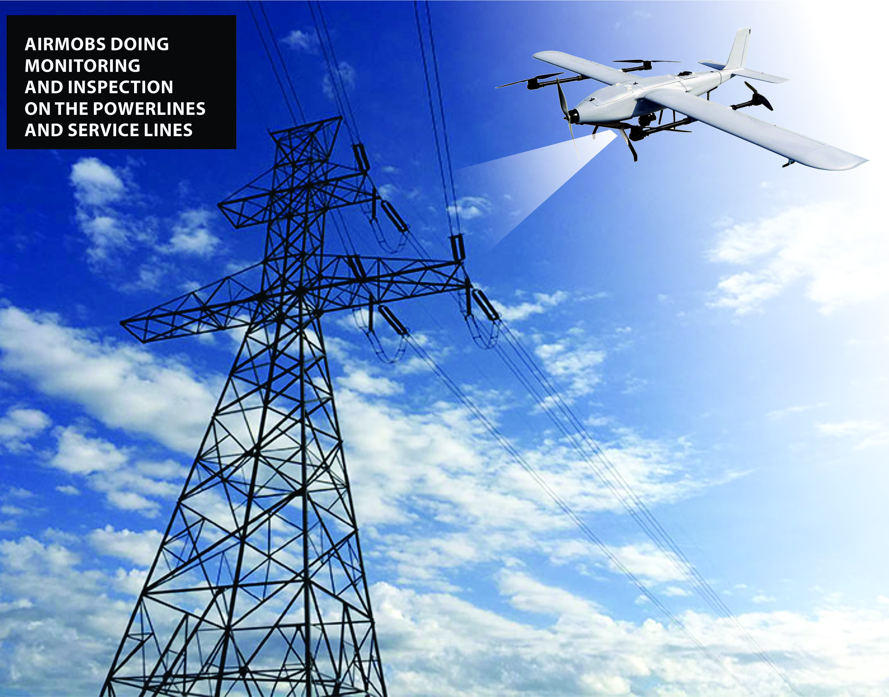 Smart Monitoring, Safety and Security from the Air